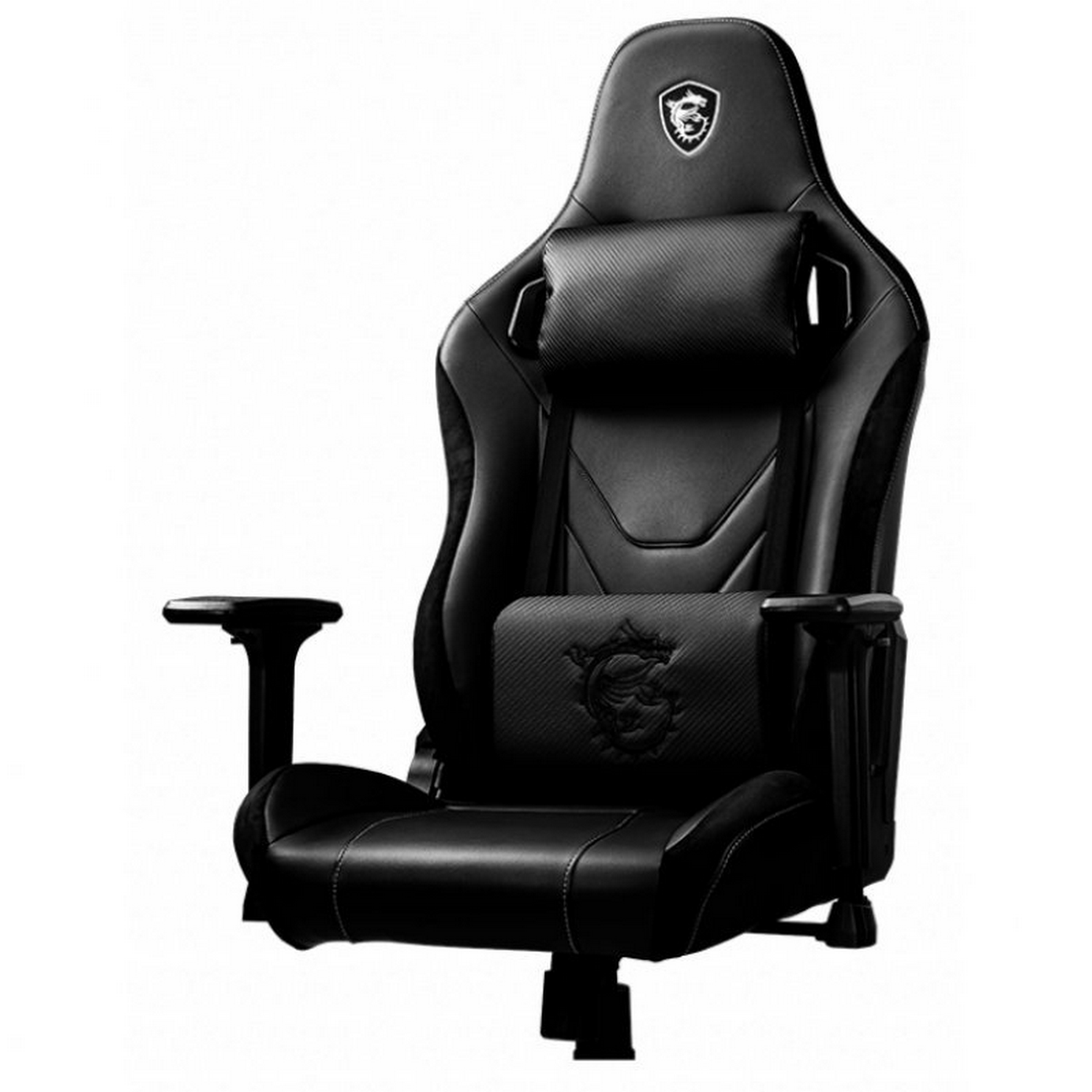Silla gaming - MSI MAG CH130X, 2D (regulable), Respaldo ajustable 90º - 150º, Hasta 150 kg, Negro