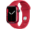 APPLE Watch S7 GPS, 41mm piros alumíniumtok, piros sportszíj (mkn23hc/a)