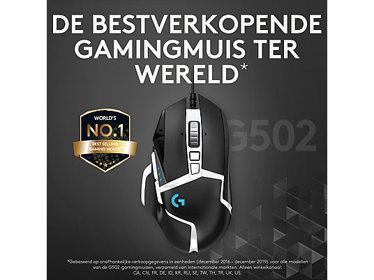 LOGITECH G G502 HERO Gaming-muis Special Edition