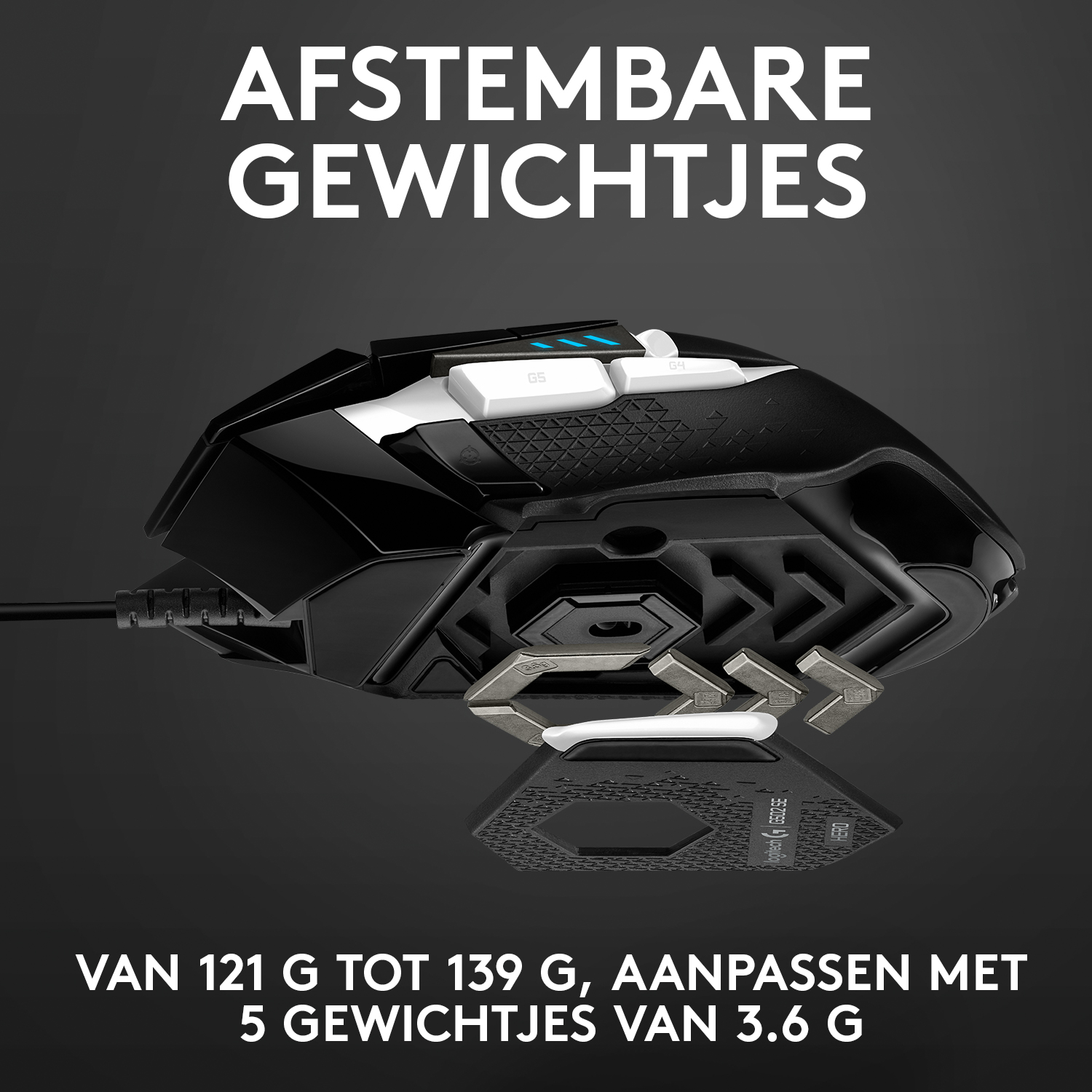 LOGITECH G G502 HERO Gaming-muis Special Edition