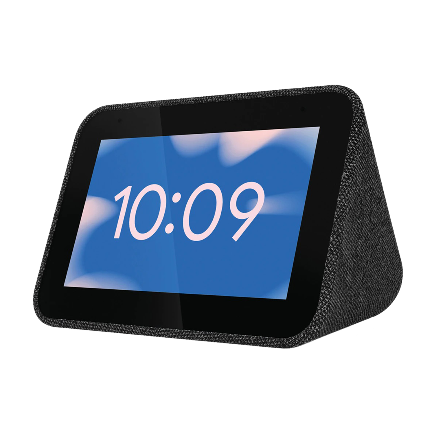 Pantalla Inteligente Lenovo smart clock negro con asistente google reloj despertador assistant wifi bluetooth sonido 6