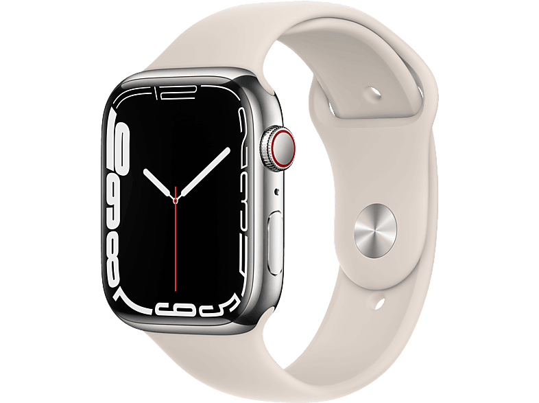 Apple Watch Series 7 GPS CELL 45 mm Caja de Acero inoxidable en