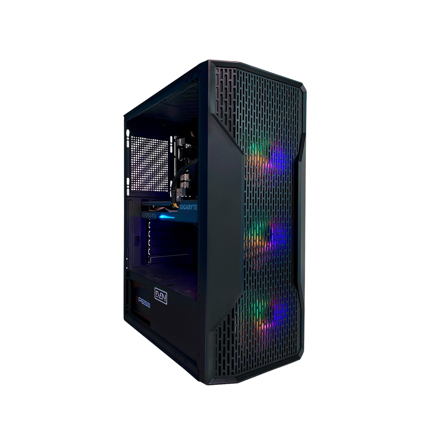 REACONDICIONADO PC gaming - PC Clon AS MM, Intel® Core™ i5-10400F, 16GB RAM, 480 GB SSD + 1000 GB HDD, RTX 3060 Ti, Sin sistema operativo