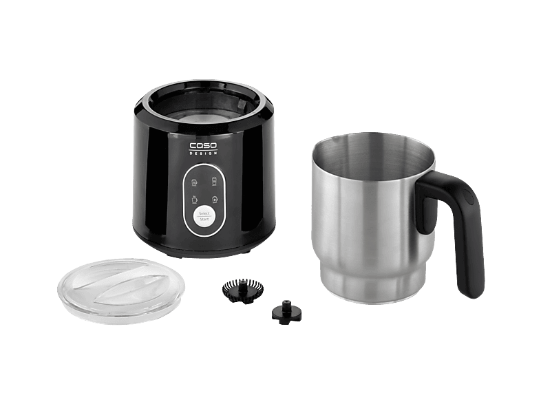 Caso 1665 Crema & Choco Milchaufschäumer (Schwarz, 500 Watt, 250 ml) — Foto 3 von 5