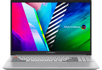 ASUS Vivobook Pro 16X N7600PC-L2010W, Notebook mit 16 Zoll Display, Intel® Core™ i7 Prozessor, 16 GB RAM, 1 TB SSD, NVIDIA GeForce RTX™ 3050, Silber