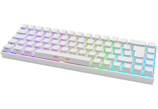 DELTACO GAM-100-W-CH - Clavier Gaming, Blanc
