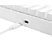 DELTACO GAM-100-W-CH - Gaming Tastatur, Weiss