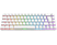 DELTACO GAM-100-W-CH - Clavier Gaming, Blanc