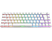 DELTACO GAM-100-W-CH - Gaming Tastatur, Weiss