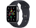 APPLE Watch SE (2021) GPS, 44mm asztroszürke alumíniumtok, éjfekete sportszíj, USB-C (mkq63hc/a)