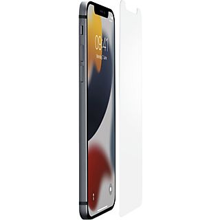 Protector pantalla - CellularLine TEMPGLASSIPH13, Para Apple iPhone 13 y iPhone 13 Pro, Vidrio templado