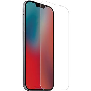 Protector pantalla - muvit MCTPG0104, Para Apple iPhone 13 y iPhone 13 Pro, Vidrio templado, Transparente