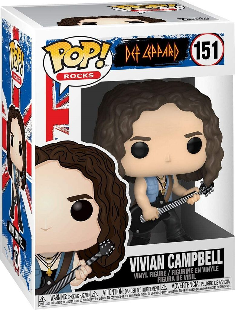 POP! Rocks 151 Def Leppard - Vivian Campbell