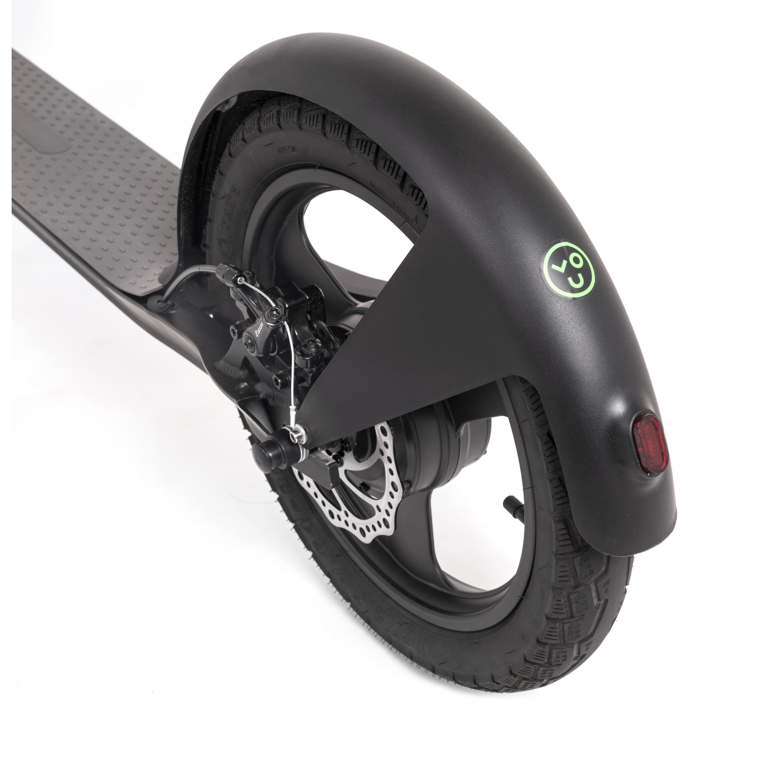 Patinete eléctrico - Youin You-Go 2XL, 20" Delantera, 16" Trasera, 350 W, Hasta 120 kg, 25 km/h, Negro