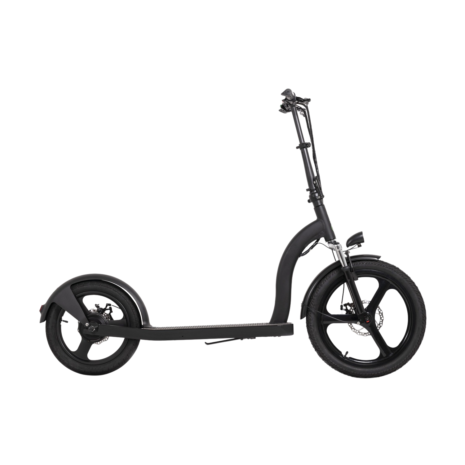 Patinete eléctrico - Youin You-Go 2XL, 20" Delantera, 16" Trasera, 350 W, Hasta 120 kg, 25 km/h, Negro