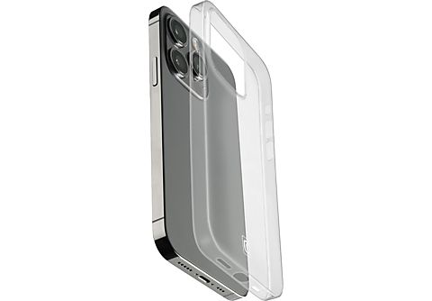 Funda - CellularLine Gloss Mag, Para Apple iPhone 13 Pro Max, Carga inalámbrica, MagSafe, Transparente