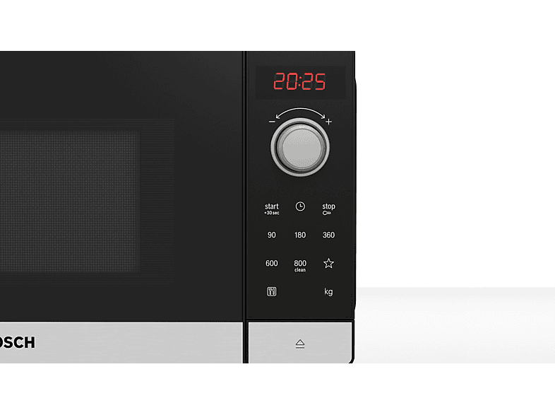 Bosch FFL023MS2 Mikrowelle (800 Watt, Freistehend, 20 l, Schwarz) — Foto 2 von 5