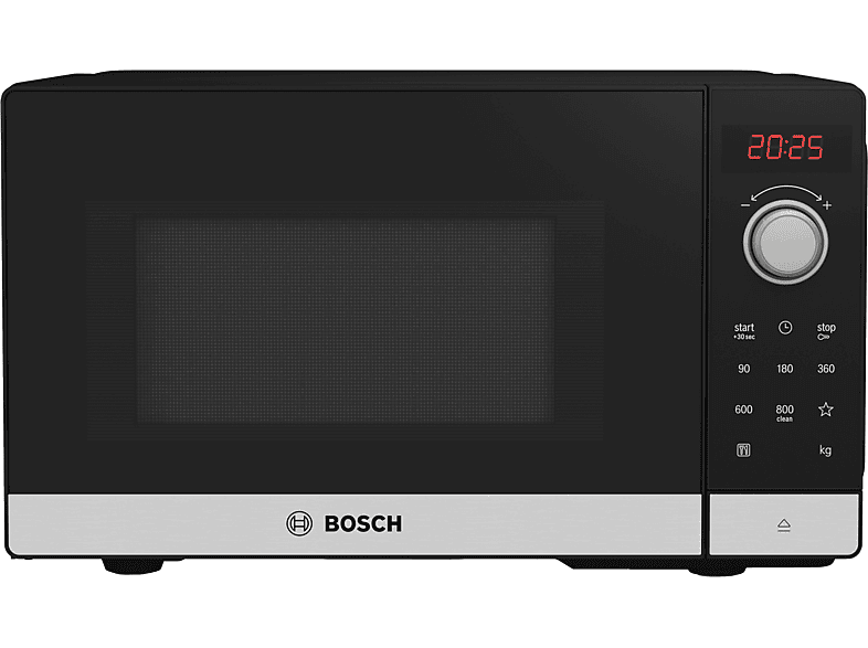 Bosch FFL023MS2 Mikrowelle (800 Watt, Freistehend, 20 l, Schwarz) — Foto 3 von 5