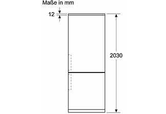 SIEMENS KG39NAXCF Kühl- Gefrierkombination (C, 2030 mm hoch, black inox-antifingerprint)