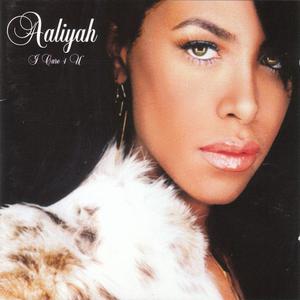 Aaliyah album borítója, közelkép a fejéről.