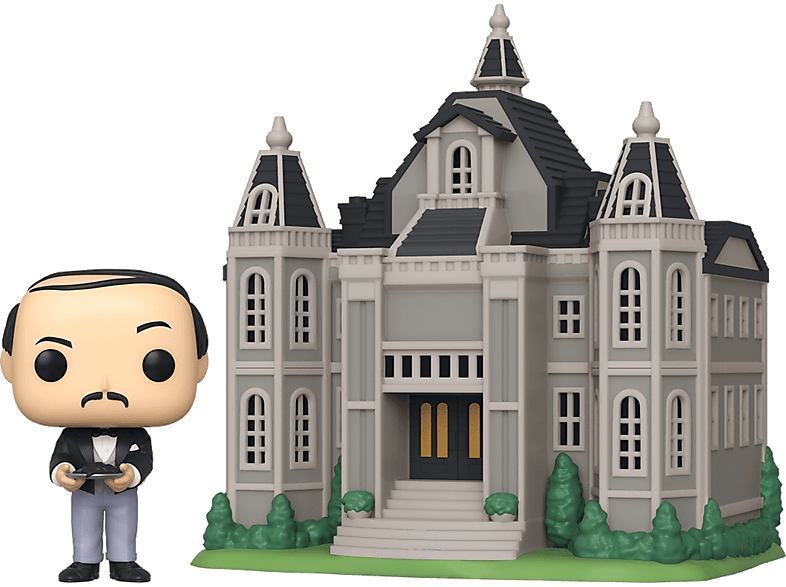 Funko Ue Pop! Town 13 Alfred Pennyworth With Wayne Manor