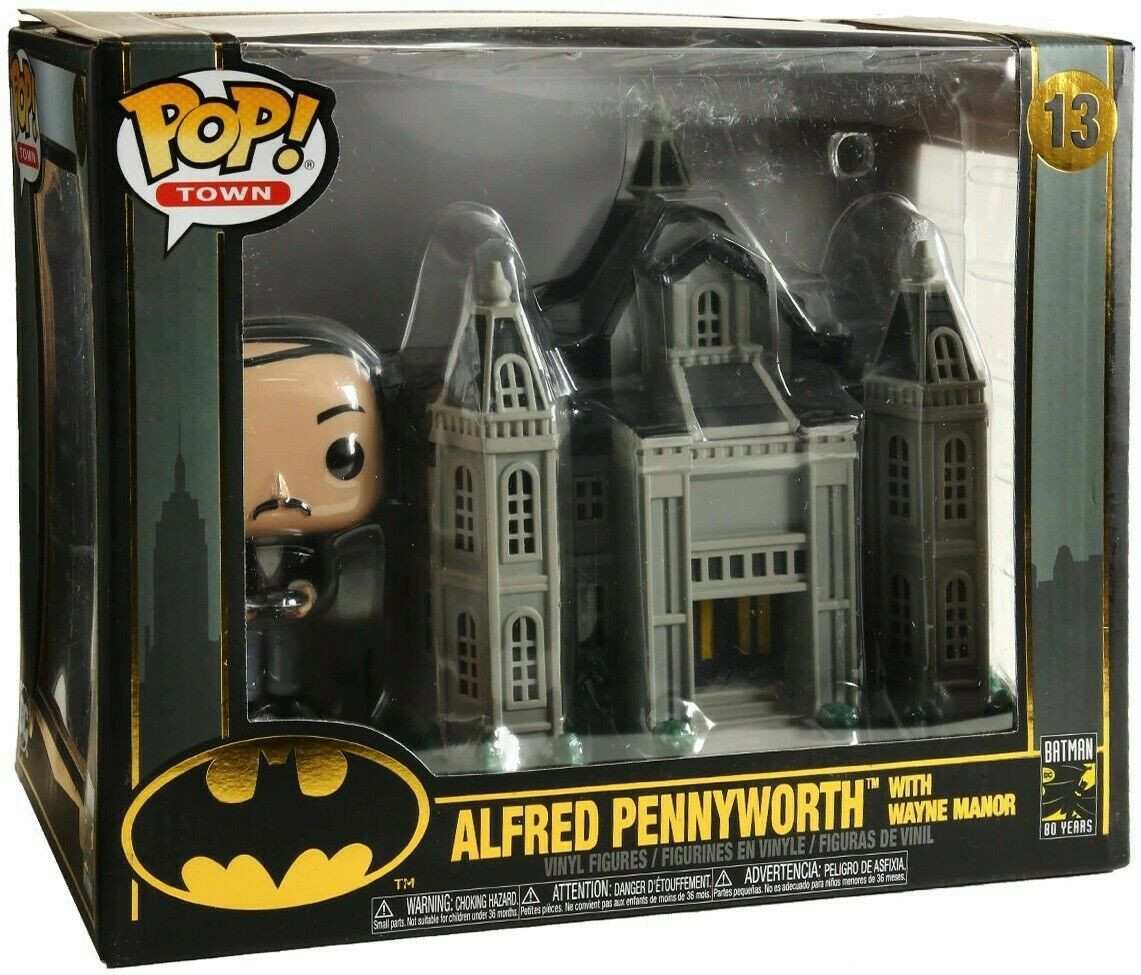 POP! Town 13 Alfred Pennyworth with Wayne Manor