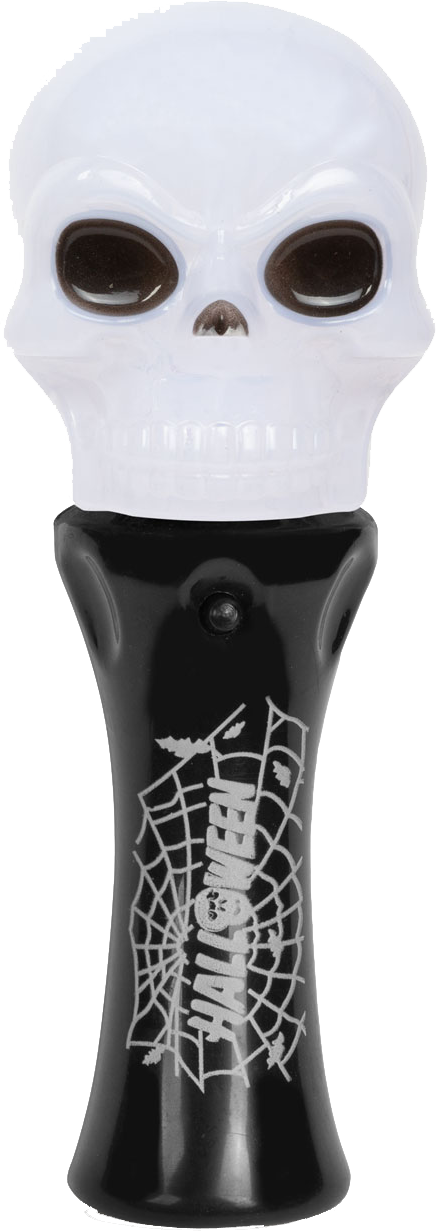 FAMILY HALLOWEEN 58113C Halloween-i LED lámpa - koponya elemes