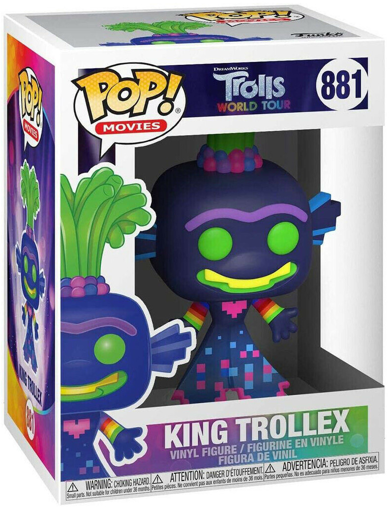 POP! Movies 881 Trolls World Tour - King Trollex