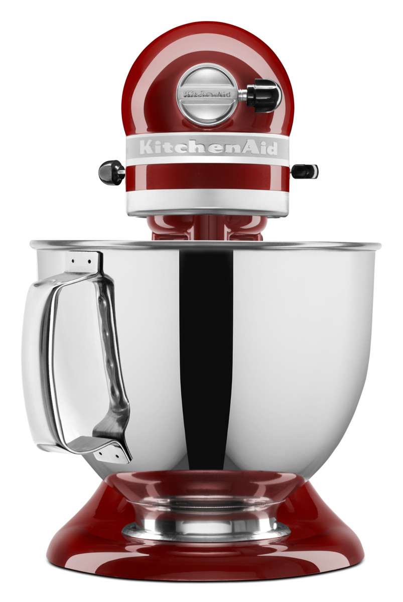 KITCHEN AID 5KSM125EGC Artisan Küchenmaschine mit kippbarem Motorkopf Cinnamon (Rührschüsselkapazität: 4,8 l, 300 Watt)