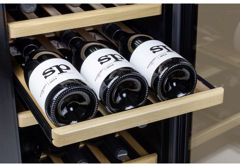 CASO 644 WINE COMFORT 24 BLACK Weinkühlschrank (freistehend, 135 kWh, EEK:  G, Schwarz, Anzahl Flaschen: 24) online kaufen | MediaMarkt
