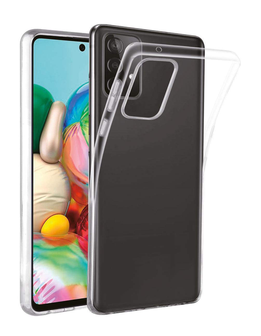 5G, Super Backcover, Samsung, Galaxy A72 Cover, Transparent Slim VIVANCO