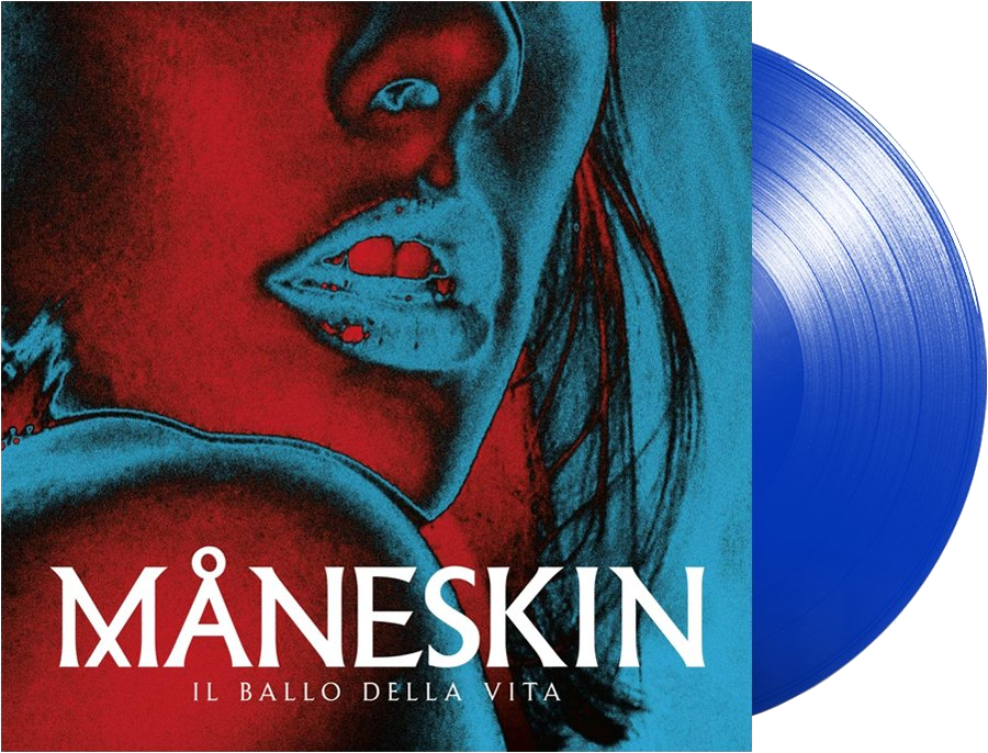 Maneskin - Il Ballo Della Vita (Reissue) (Transparent Blue Vinyl) (Vinyl LP (nagylemez))