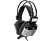 WHITE SHARK Jaguar 7.1 vezetékes fejhallgató mikrofonnal, USB, fekete (GH-1946B/S)