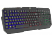WHITE SHARK Dakota gamer billentyűzet, USB, magyar kiosztás, fekete (GK-2105-HU)
