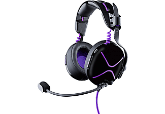 Auriculares gaming - Victrix Pro AF, De diadema, Con cable, Para PS4/ 5, Cancelación ruido, Negro y Morado