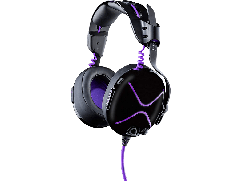 REACONDICIONADO Seminuevo Excelente Auriculares gaming - Victrix Pro AF, De diadema, Con cable, Para PS4/ 5, Cancelación ruido, Negro y Morado