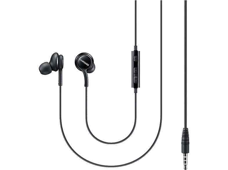 Auriculares Botón 3,5 Mm Negro