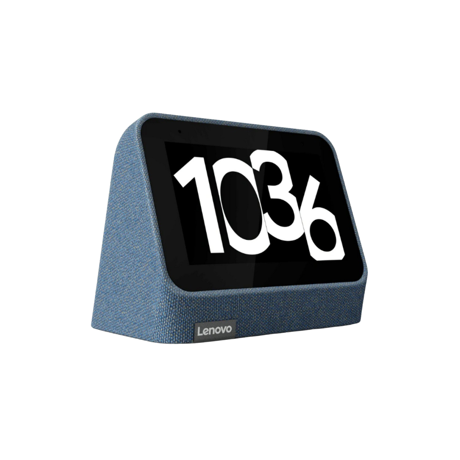 Pantalla Inteligente Lenovo smart clock 2 azul con asistente google reloj despertador mediatek mt8167s 1 gb 8 10