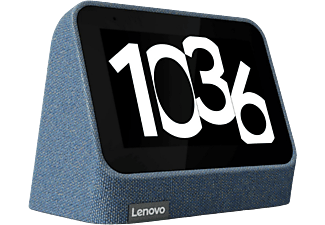 Reloj despertador inteligente - Lenovo Smart Clock 2, MediaTek MT8167S, 1 GB RAM, 8 GB Flash, Android 10, Azul