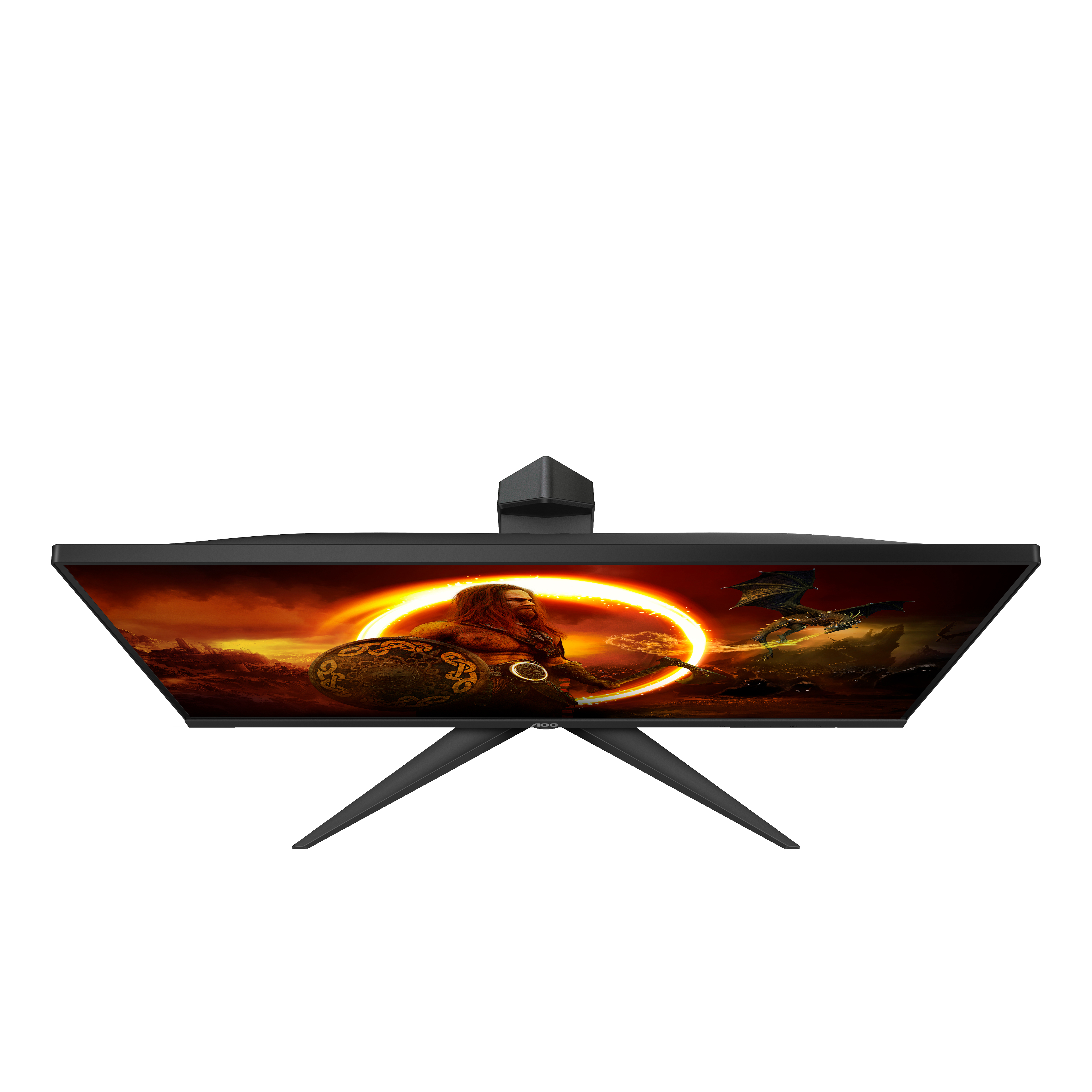 AOC Gaming Monitor 24G2U/BK, 23.8 Zoll, schwarz 23,8 Zoll Gaming Monitor, Full-HD, 1 ms Reaktionszeit, 250 cd/m², 144 Hz, Schwarz