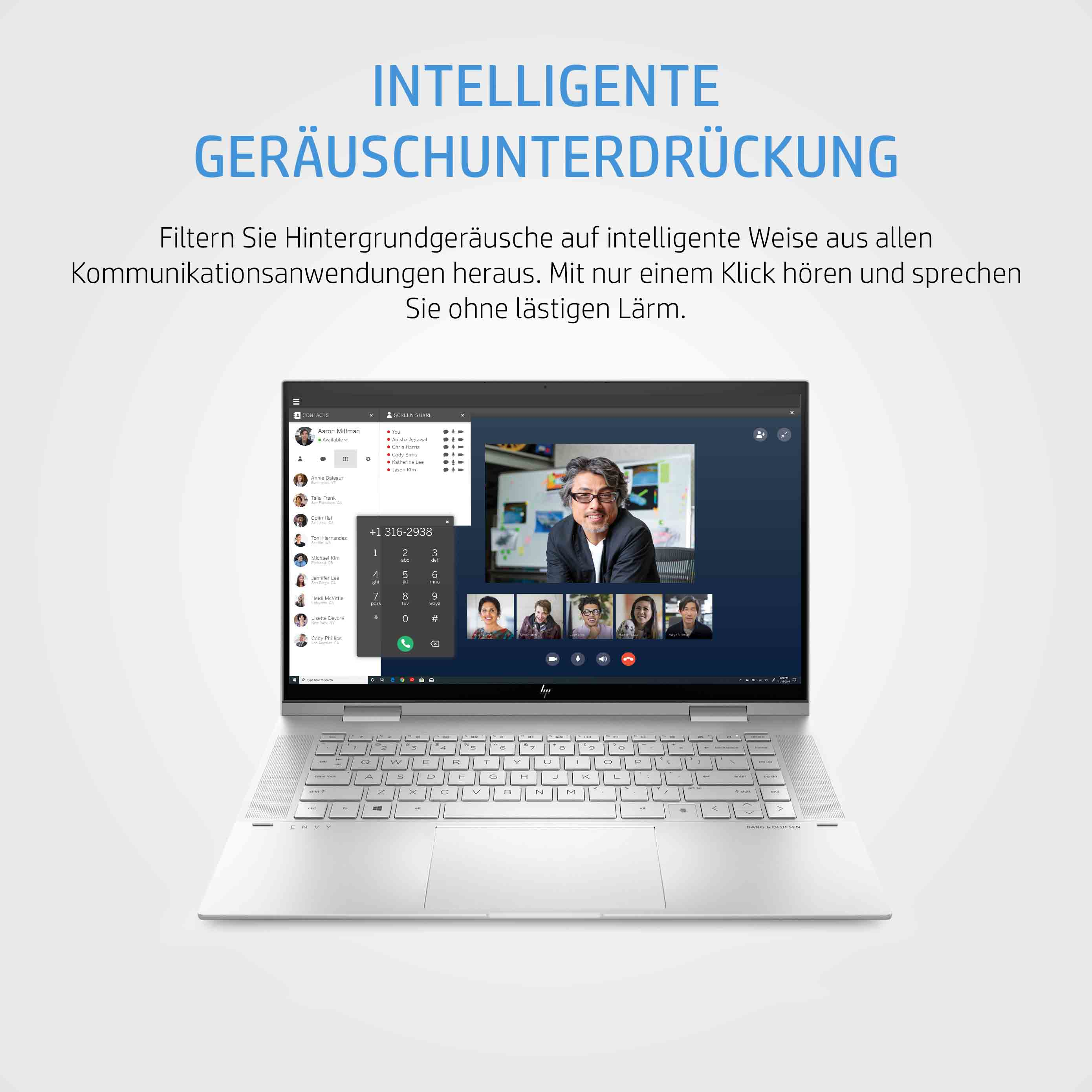 HP ENVY 17-ch0356ng - 17,3 Zoll - Intel® Core™ i5 i5-1135G7 - 16 GB - 1 TB - Intel® Iris® Xᵉ - Windows 11 Home