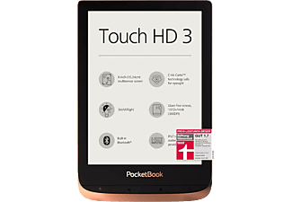 POCKETBOOK E-reader Touch HD 3 Spicy Copper (PB632-K-WW)