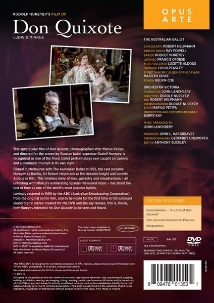 Nureyev/Helpmann/Lanchbery/State Orch.of Victoria - Don Quixote  - (DVD)