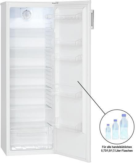 BOMANN VS 3173 Kühlschrank (297 l, E, 1687 mm hoch, Weiß)