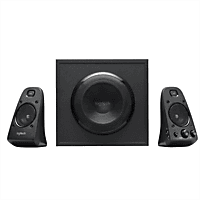 LOGITECH Speaker System Z623 mit Subwoofer, Satter Bass, 400 Watt Spitzenleistung, Schwarz