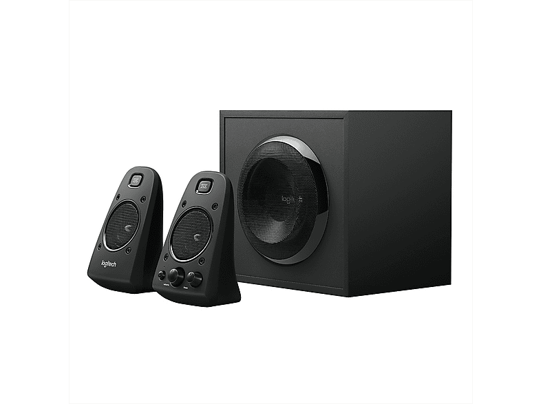 LOGITECH Z623 2.1 Lautsprecher 400W, THX Sound, Schwarz; PC-Lautsprecher — Foto 3 von 5