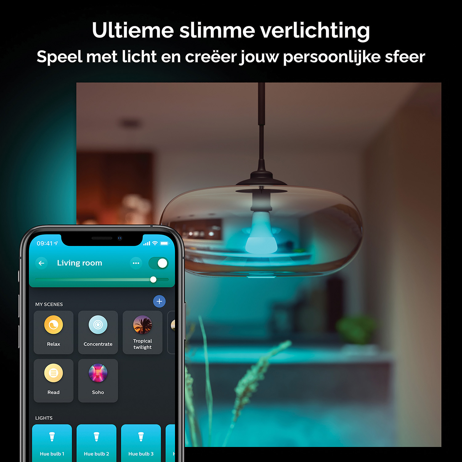 PHILIPS HUE Standaardlamp E27 1600lm WACA