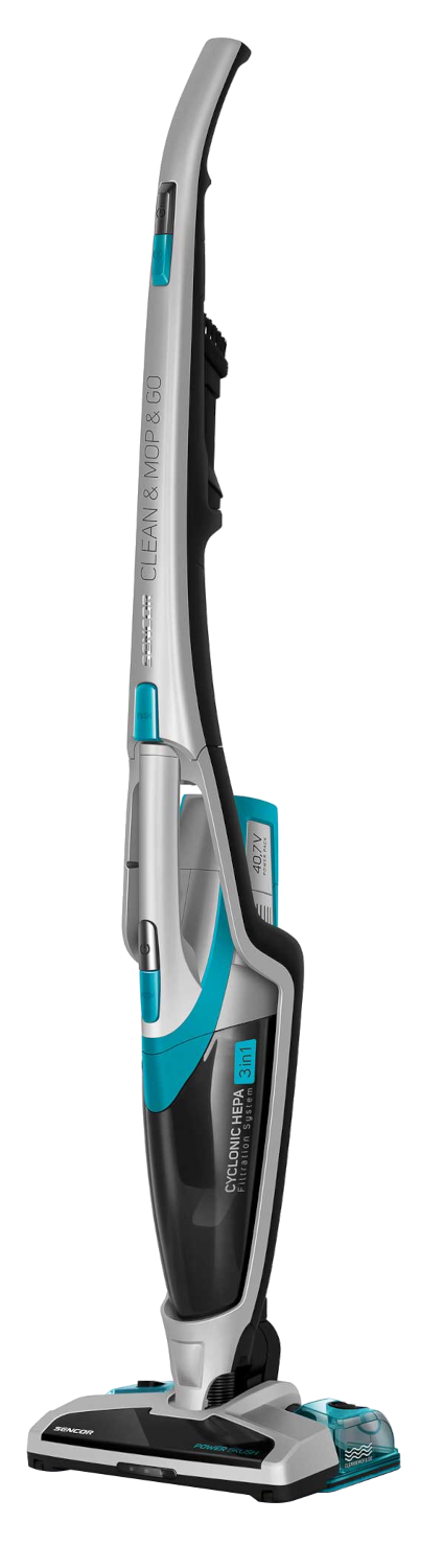 SENCOR SVC 0740BL-EUE3 Vezeték nélküli álló porszívó, 3 az 1-ben