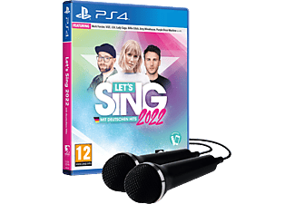 Let's Sing 2022 mit deutschen Hits (+2 Mics) - PlayStation 4 - Tedesco