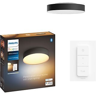 PHILIPS HUE Enrave plafondlamp WA DS 38 cm Zwart